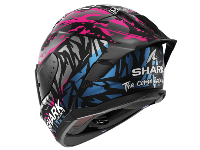 Helma Shark Skwal Cup Replica Redding mat, KVB + tmavé plexi