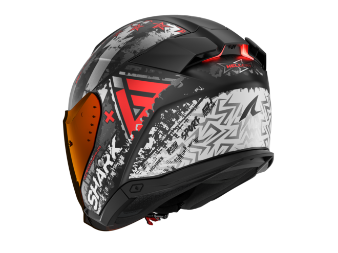 Helma Shark Skwal 3 JET HELLCAT MAT, KUR