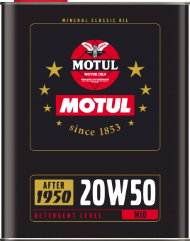 Motul Classic Motor Oil 20W50 2L