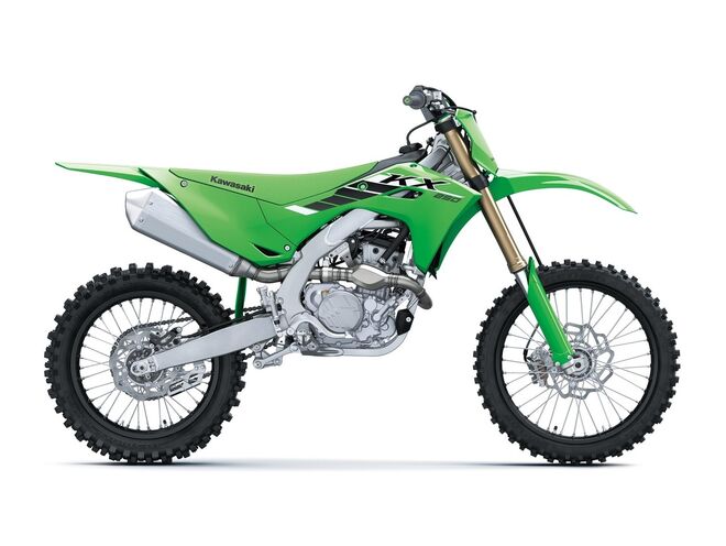 Motocykl Kawasaki KX250 zelená / 2025 Motocykl Kawasaki KX250 zelená / 2025