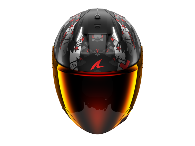 Helma Shark Skwal 3 JET HELLCAT MAT, KUR