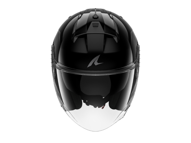 Helma Shark Skwal JET BLANK, BLK Helma Shark Skwal JET BLANK, BLK