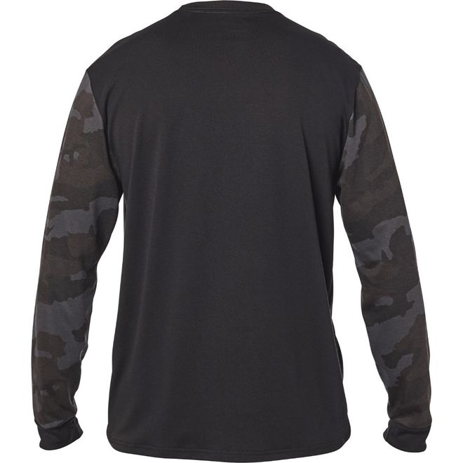 Tričko FOX Shield Ls Tech Tee dlouhý rukáv / černé