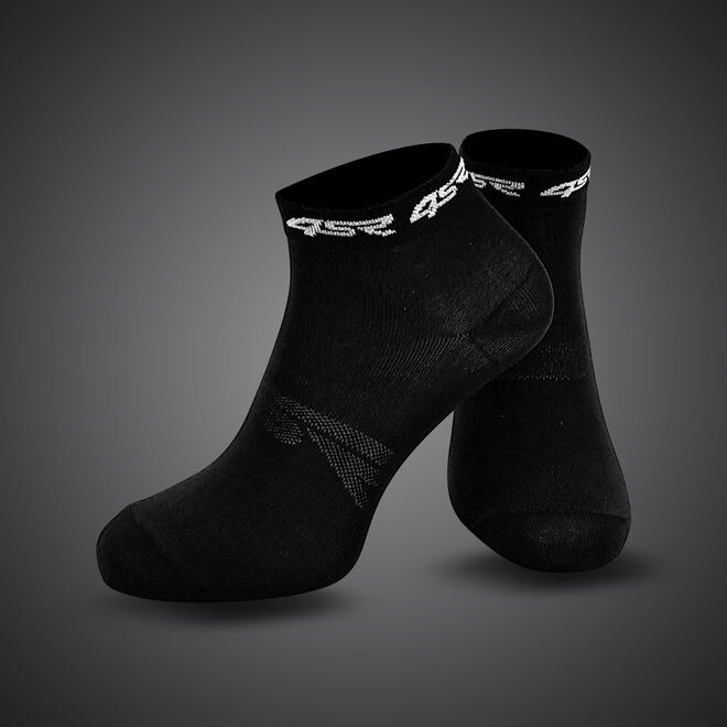 Ponožky 4SR Logo kotníkové kompresní BLACK  Ponožky 4SR Logo kotníkové kompresní BLACK