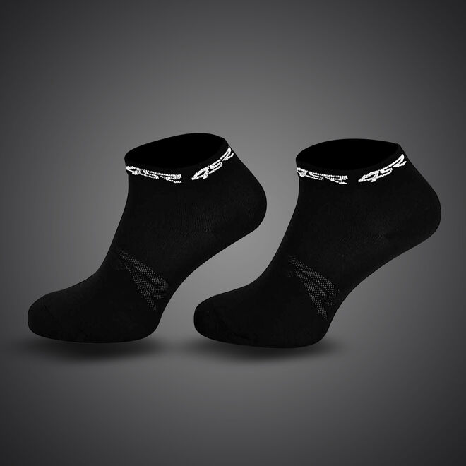 Ponožky 4SR Logo kotníkové kompresní BLACK  Ponožky 4SR Logo kotníkové kompresní BLACK