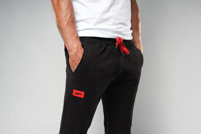 4SR tepláky Garage Black