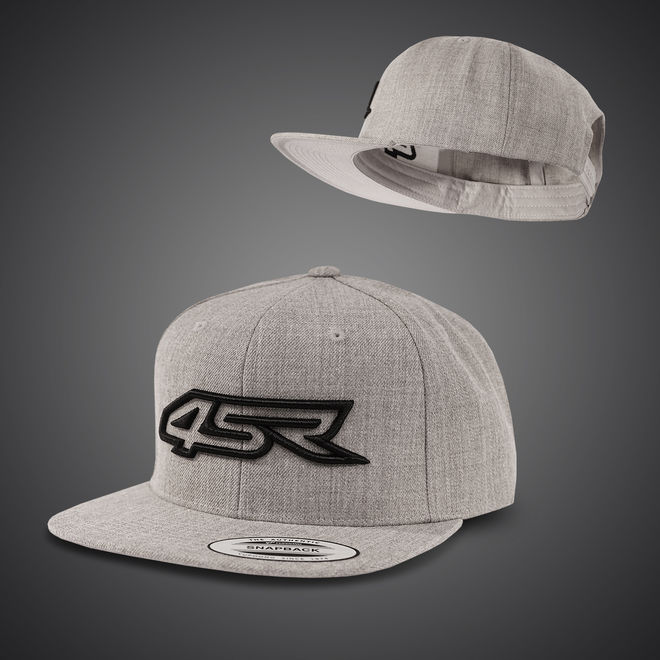 KŠILTOVKA 4SR OUTLINE GREY SNAPBACK