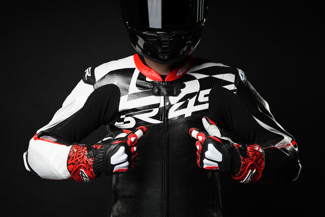 Kombinéza 4SR Racing Ultra Light Pista AR z klokaní kůže 