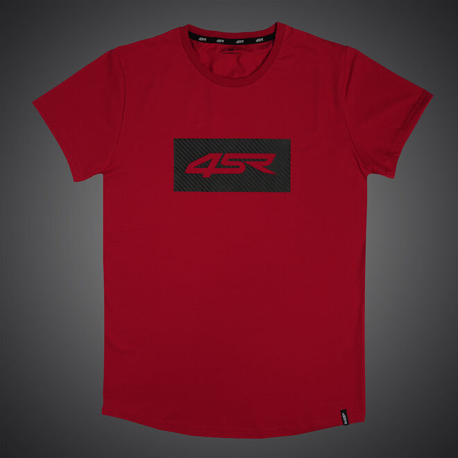 Tričko 4SR Logo Carbon Red