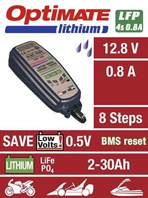Nabíječka baterie Optimate Lithium 12V - 0,8 A