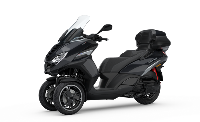 Skútr Peugeot Metropolis SW 400i ABS / Pearly Black
