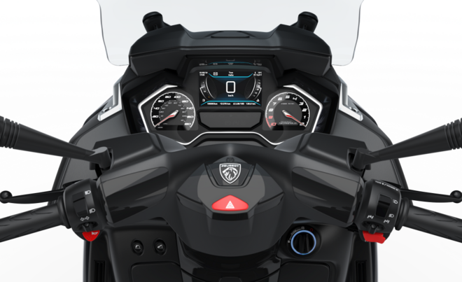 Skútr Peugeot Metropolis SW 400i ABS / Pearly Black