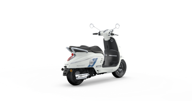 Peugeot Django 125i  Sport - Milky White + HELMA ZDARMA Peugeot Django 125i  Sport - Milky White + HELMA ZDARMA