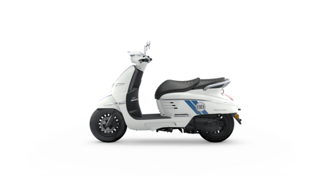 Peugeot Django 125i  Sport - Milky White + HELMA ZDARMA Peugeot Django 125i  Sport - Milky White + HELMA ZDARMA