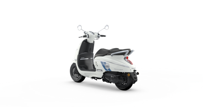 Peugeot Django 125i  Sport - Milky White + HELMA ZDARMA Peugeot Django 125i  Sport - Milky White + HELMA ZDARMA