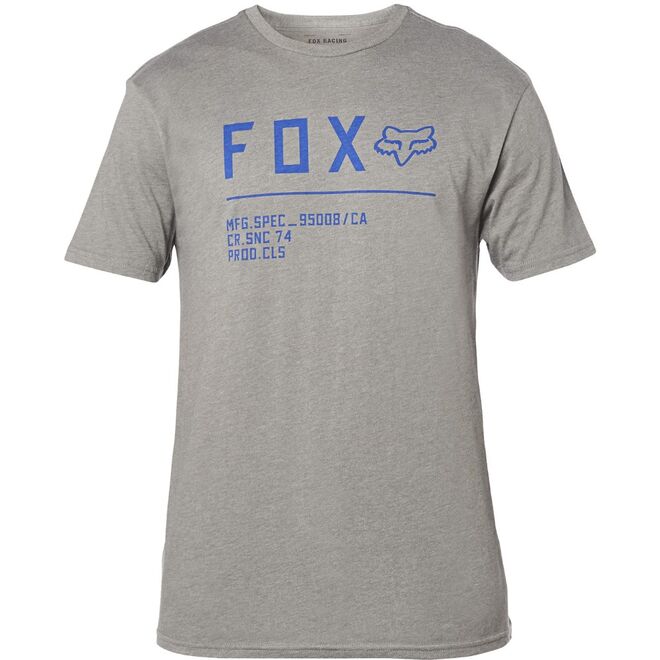 Tričko FOX Non Stop Ss Premium Tee / šedé