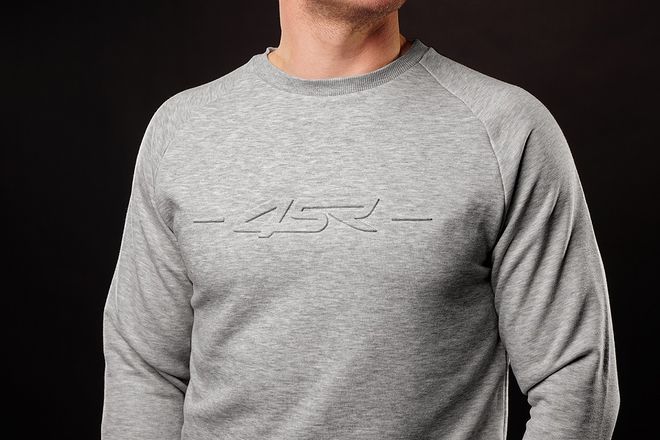 Mikina 4SR EMB Grey Mikina 4SR EMB Grey