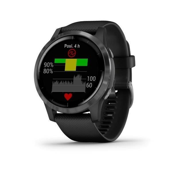 Garmin vívoactive4 Gray, Black Band