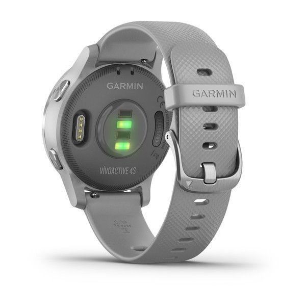 Garmin vívoactive4S Silver, Gray Band