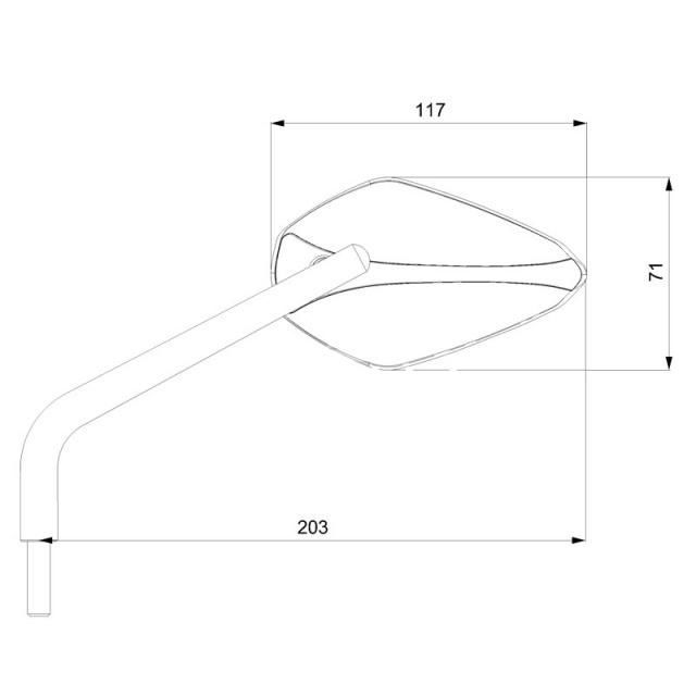 Zrcátka Barracuda A-VERSION 