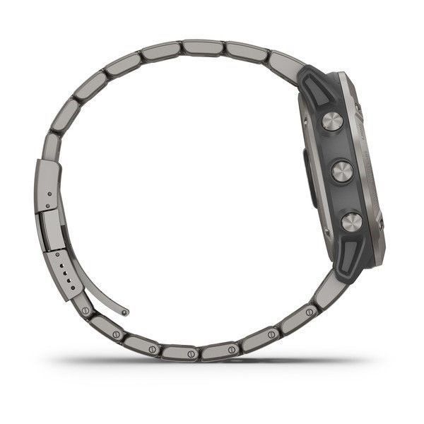 Garmin fenix6X Solar, Titanium/Titanium Band