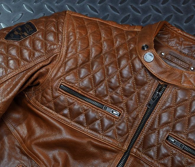 Bunda 4SR Scrambler Cognac