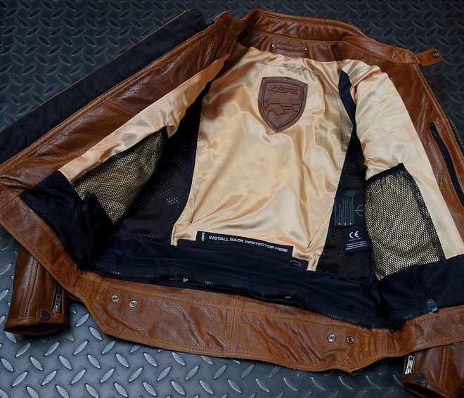 Bunda 4SR Scrambler Cognac