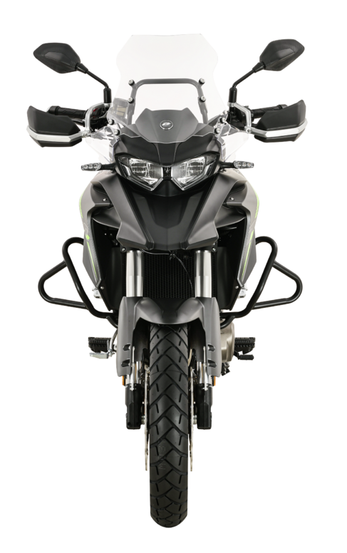 Motocykl QJMOTOR SRT 700X - tmavě šedá