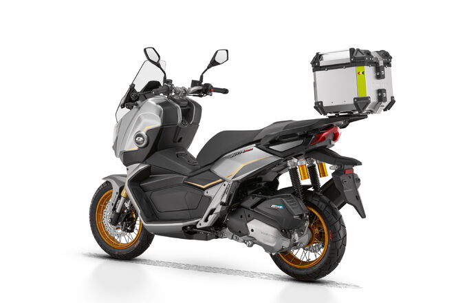 Skútr QJMOTOR ATR 125 - šedý