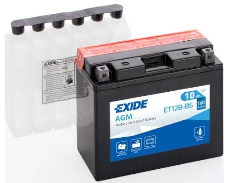 Baterie Exide ET12B-BS