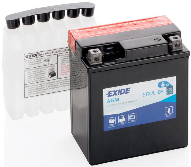 Baterie Exide ETX7L-BS