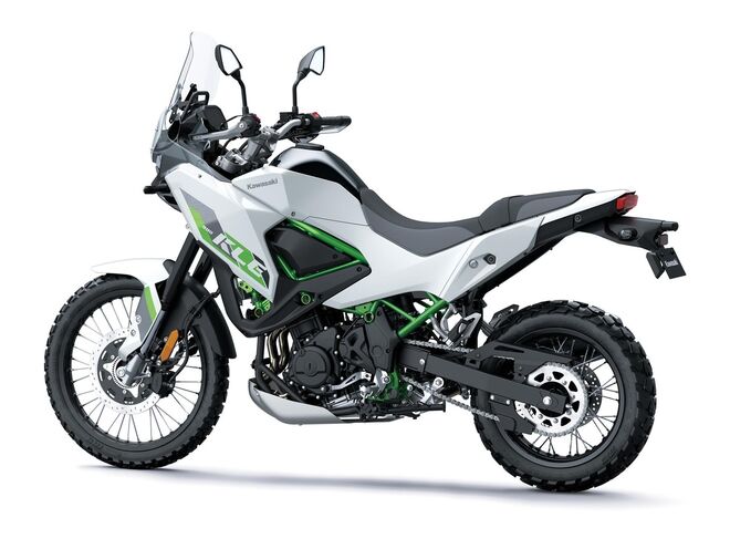 Motocykl Kawasaki KLE 500 SE bílý / 2026 Motocykl Kawasaki KLE 500 SE bílý / 2026