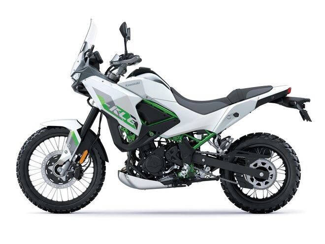 Motocykl Kawasaki KLE 500 SE bílý / 2026