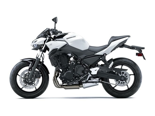 Motocykl Kawasaki Z650 bílá / 2026