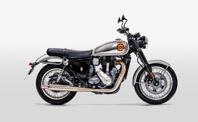 Motocykl BSA Gold Star 650 INSIGNIA - Dawn Silver