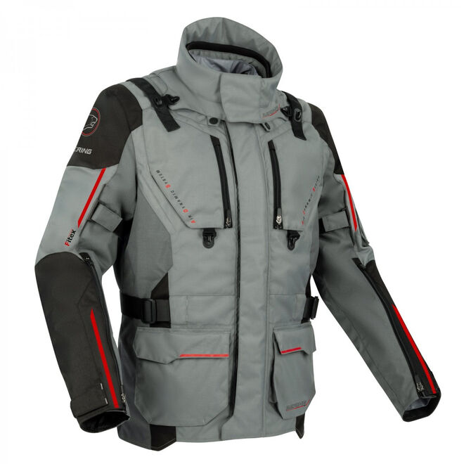 Bunda Bering Nordkapp 3v1 šedá