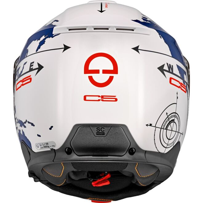 Helma Schuberth C5 Globe Blue Helma Schuberth C5 Globe Blue