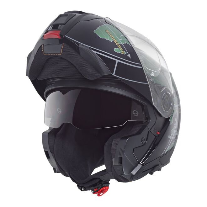 Helma Schuberth C5 Globe Green Helma Schuberth C5 Globe Green