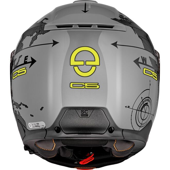 Helma Schuberth C5 Globe Grey Helma Schuberth C5 Globe Grey