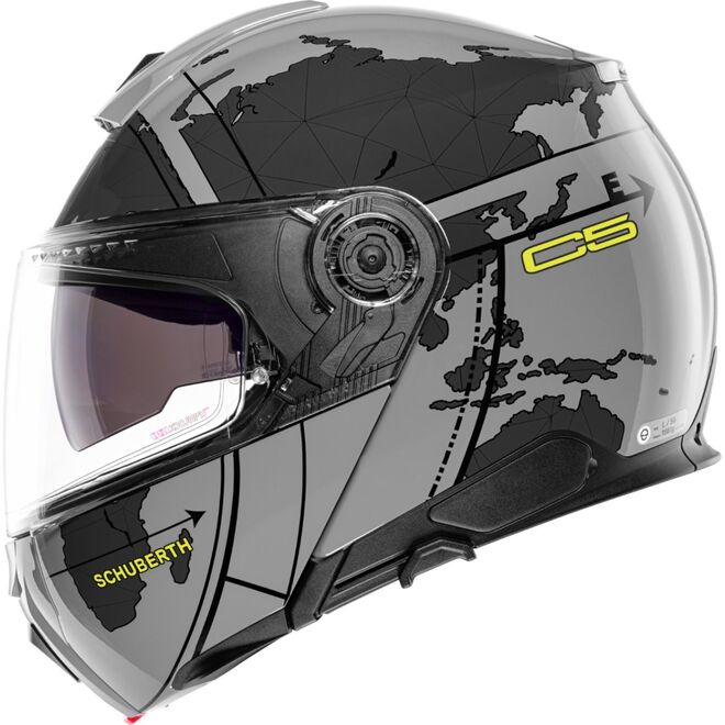 Helma Schuberth C5 Globe Grey Helma Schuberth C5 Globe Grey