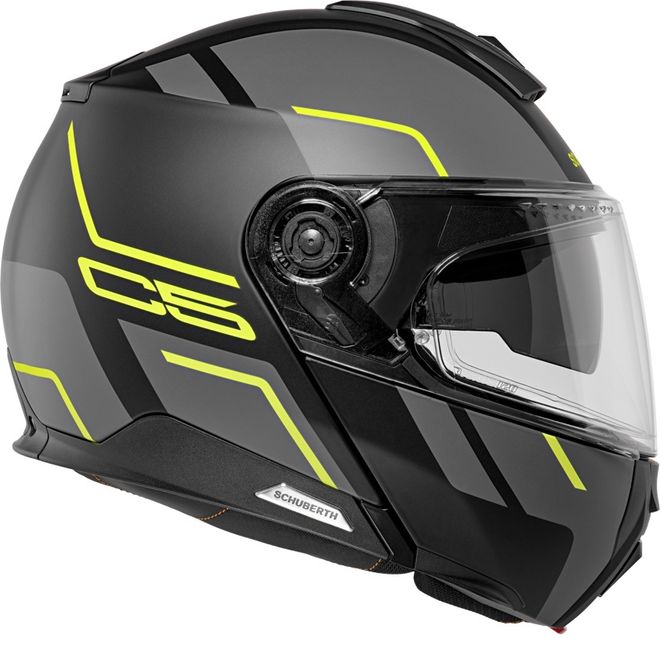 Helma Schuberth C5 Master Yellow