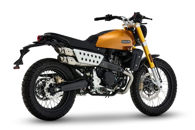 Motocykl Fantic Caballero 500 Deluxe - bronzová / 2025 Motocykl Fantic Caballero 500 Deluxe - bronzová / 2025