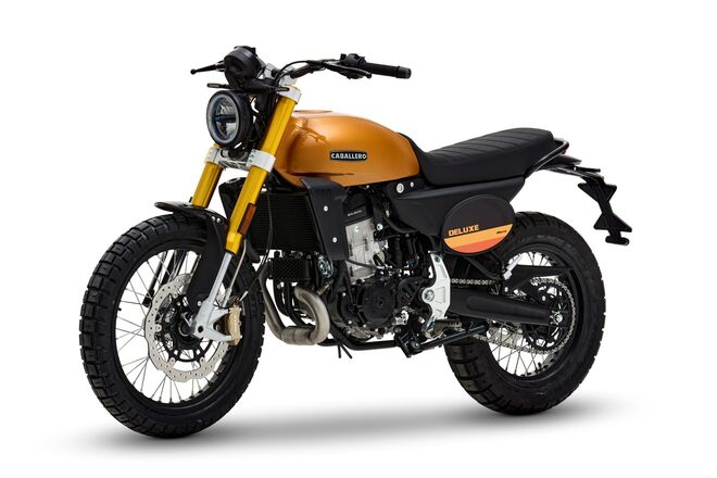 Motocykl Fantic Caballero 500 Deluxe - bronzová / 2025 Motocykl Fantic Caballero 500 Deluxe - bronzová / 2025