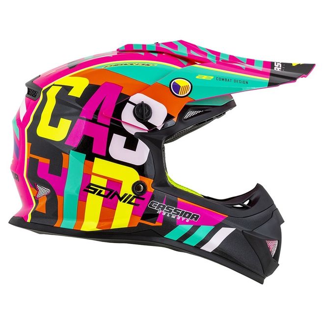 Helma dětská Cassida Cross multicolor