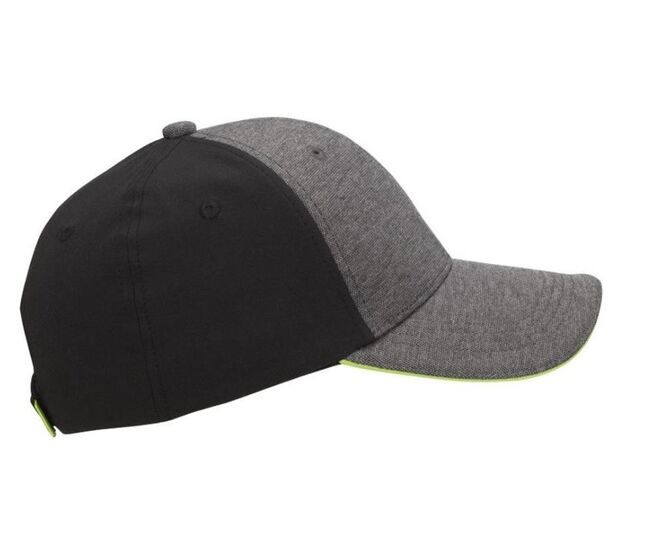 Kšiltovka Kawasaki černo - šedá