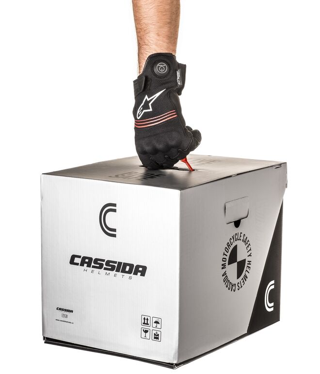 Helma Cassida Compress 2.0 BLK černá matná Helma Cassida Compress 2.0 BLK černá matná