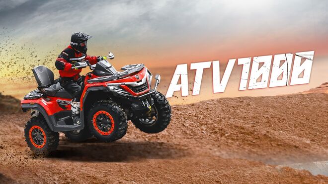 Čtyřkolka QJMOTOR SFA 1000 - červená Čtyřkolka QJMOTOR SFA 1000 - červená