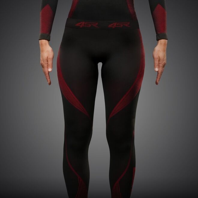 Dámské funkční kalhoty Ladies Seamless Pants Red