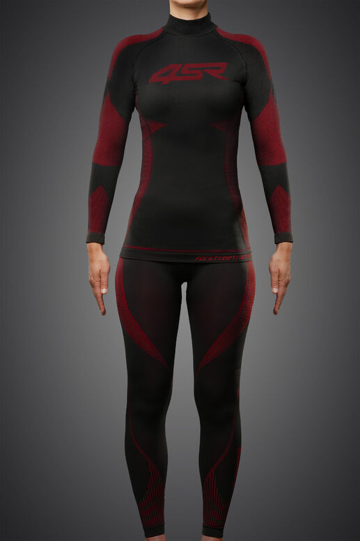 Dámské funkční prádlo Ladies Seamless Set Red