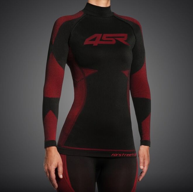 Dámské funkční triko Ladies Seamless Shirt Red